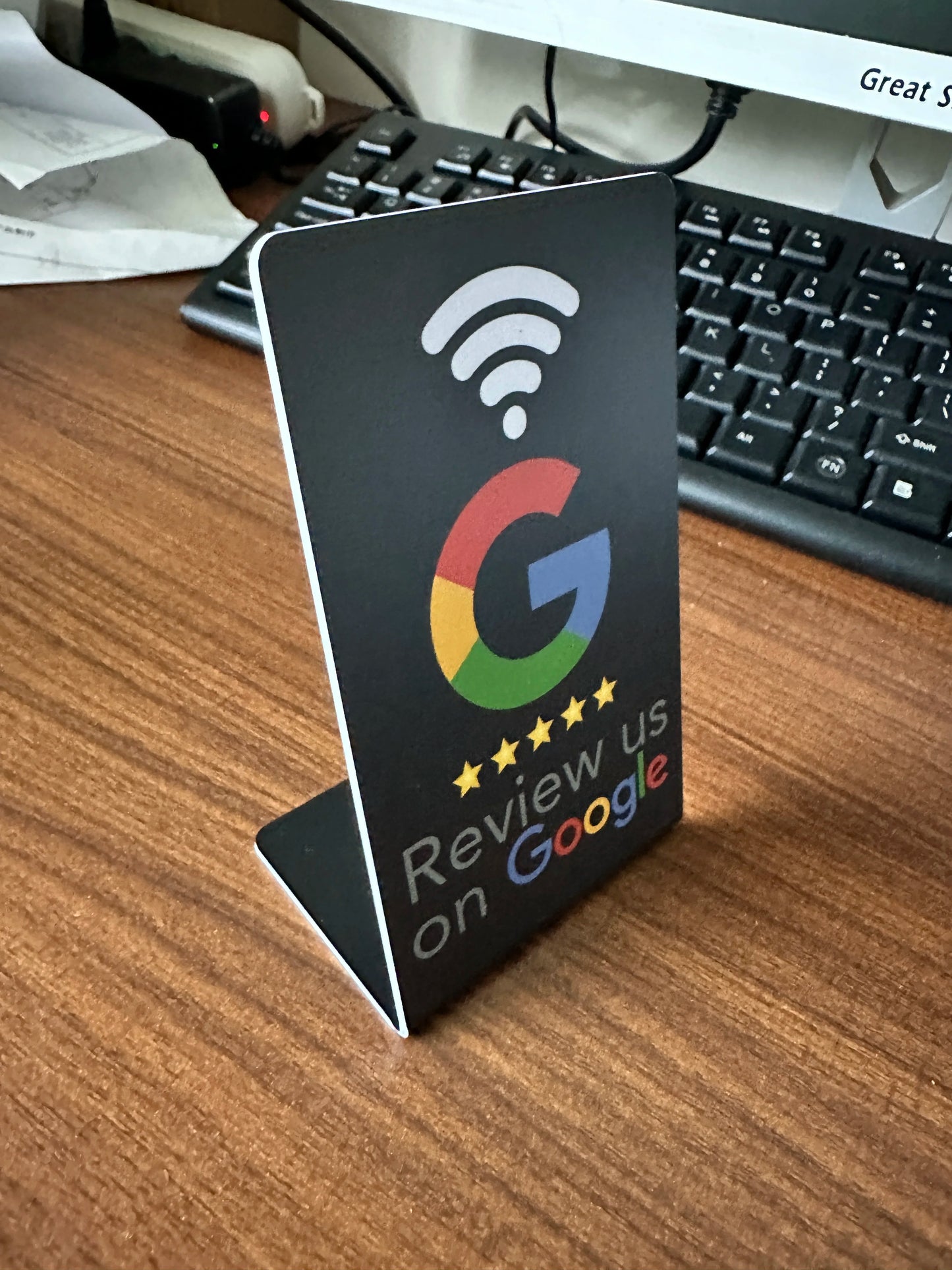 Easy Review NFC Acrylic Cards™