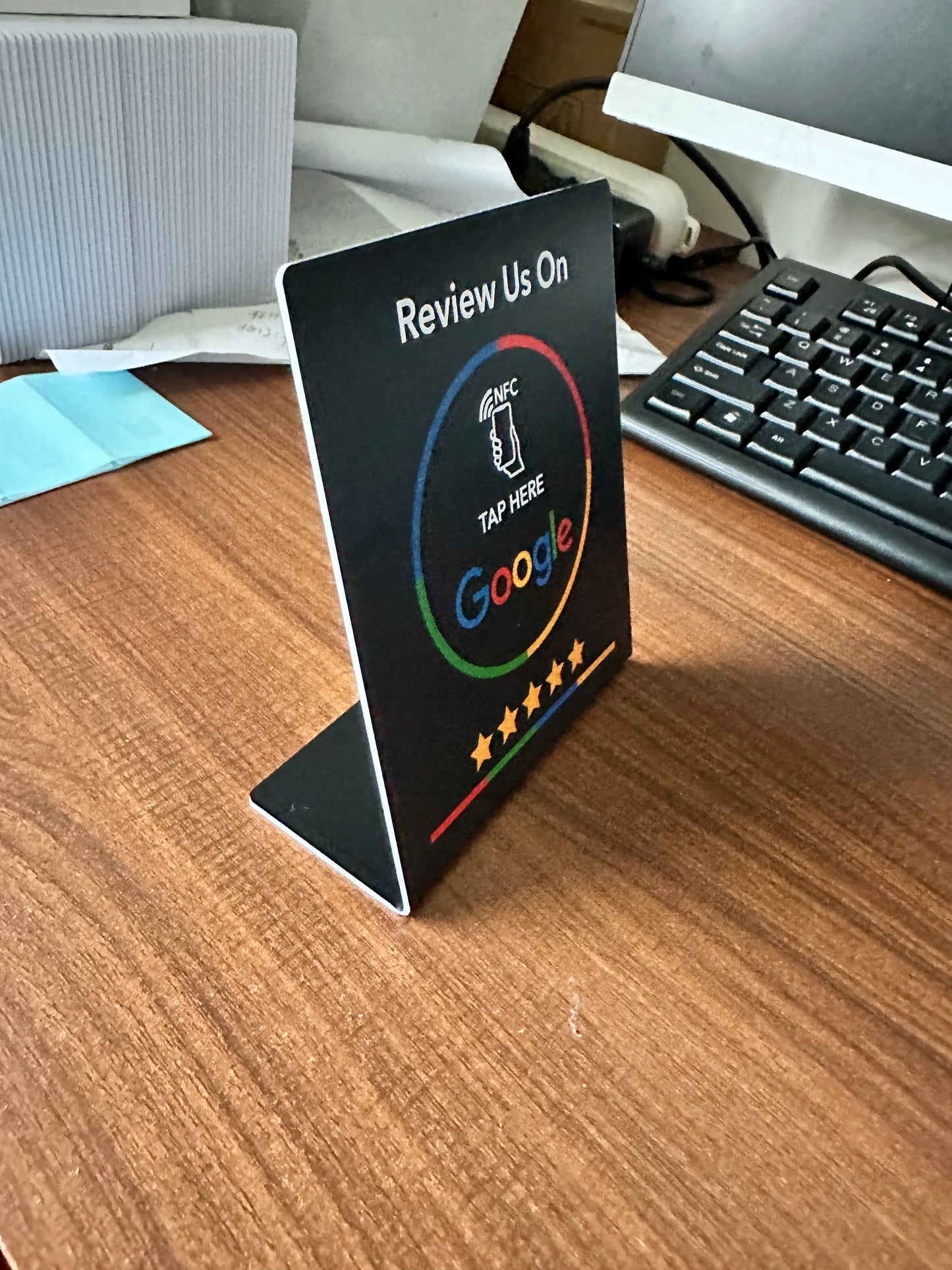 Easy Review NFC Acrylic Cards™